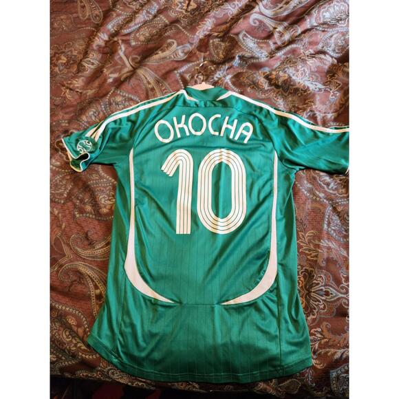 Rare 2006/2007 Okocha Home Soccer Jersey Size M